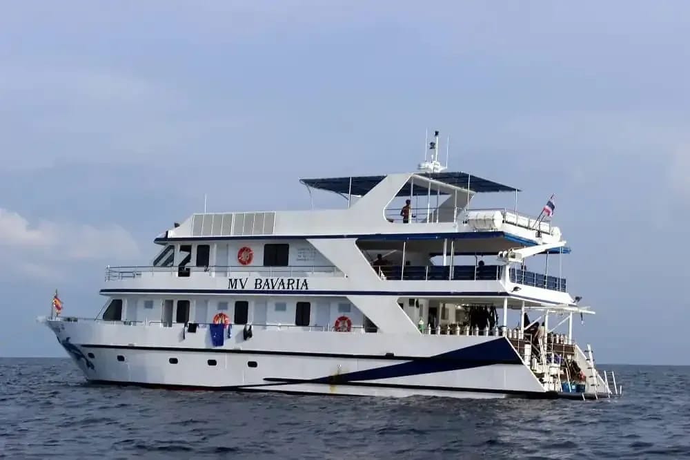 MV Bavaria liveaboard boat in the Similan Islands